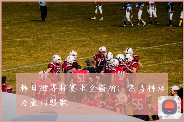 韩日世界杯赛果全解析：黑马神话与豪门悲歌